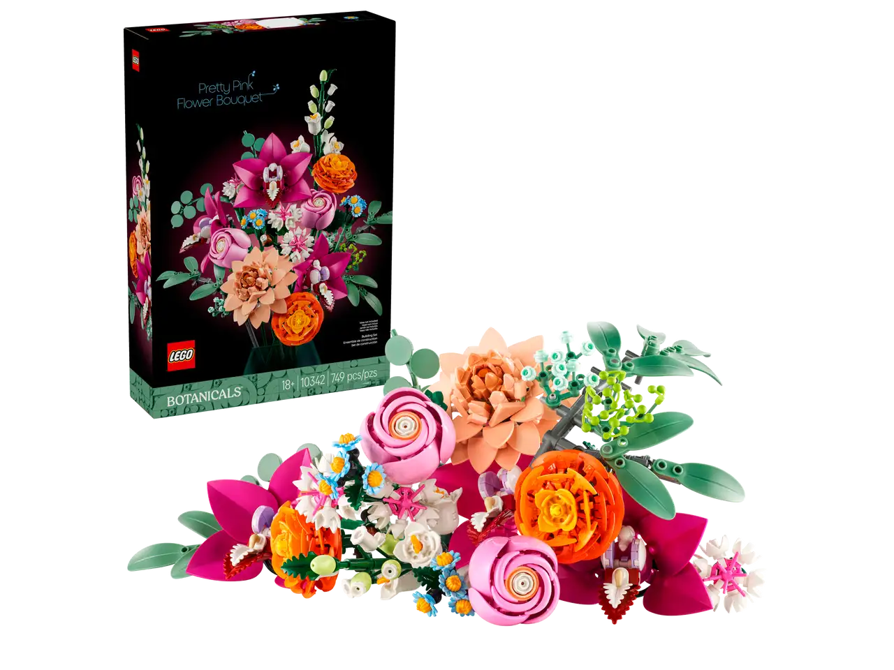10342 LEGO PRETTY PINK FLOWER BOUQUET