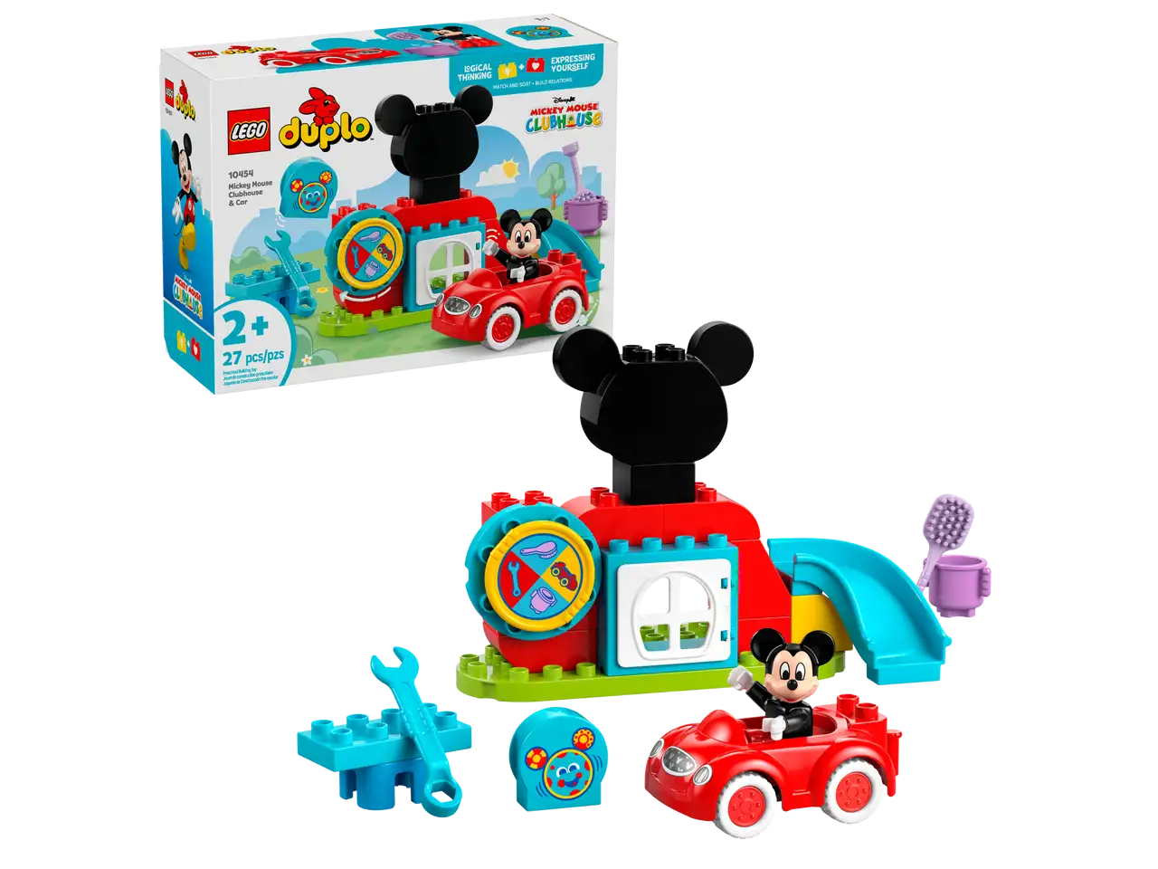 10454 LEGO DUPLO MICKEY MOUSE CLUBHOUSE & CAR