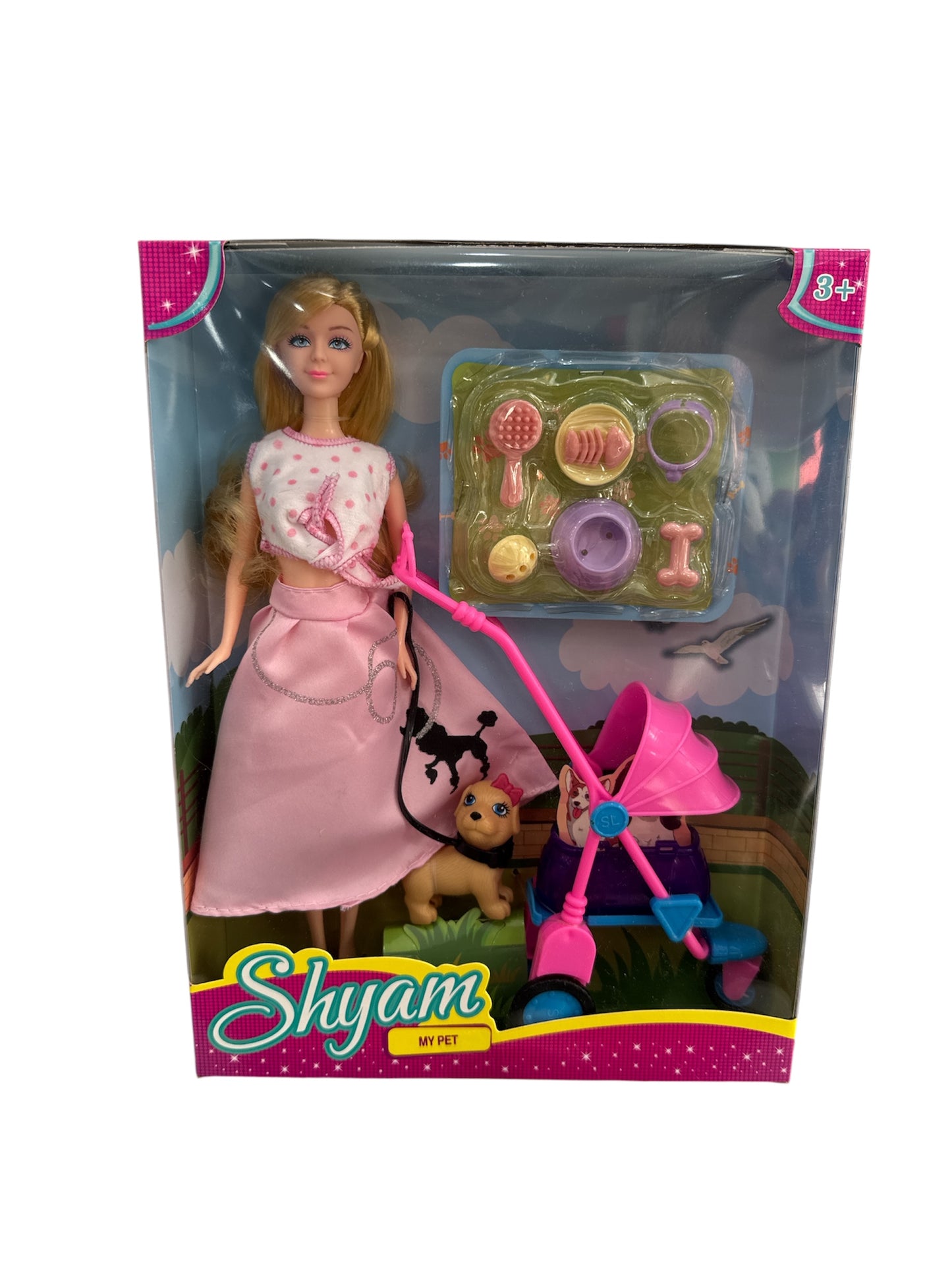 POUPEE POUSSETTE SHYAM