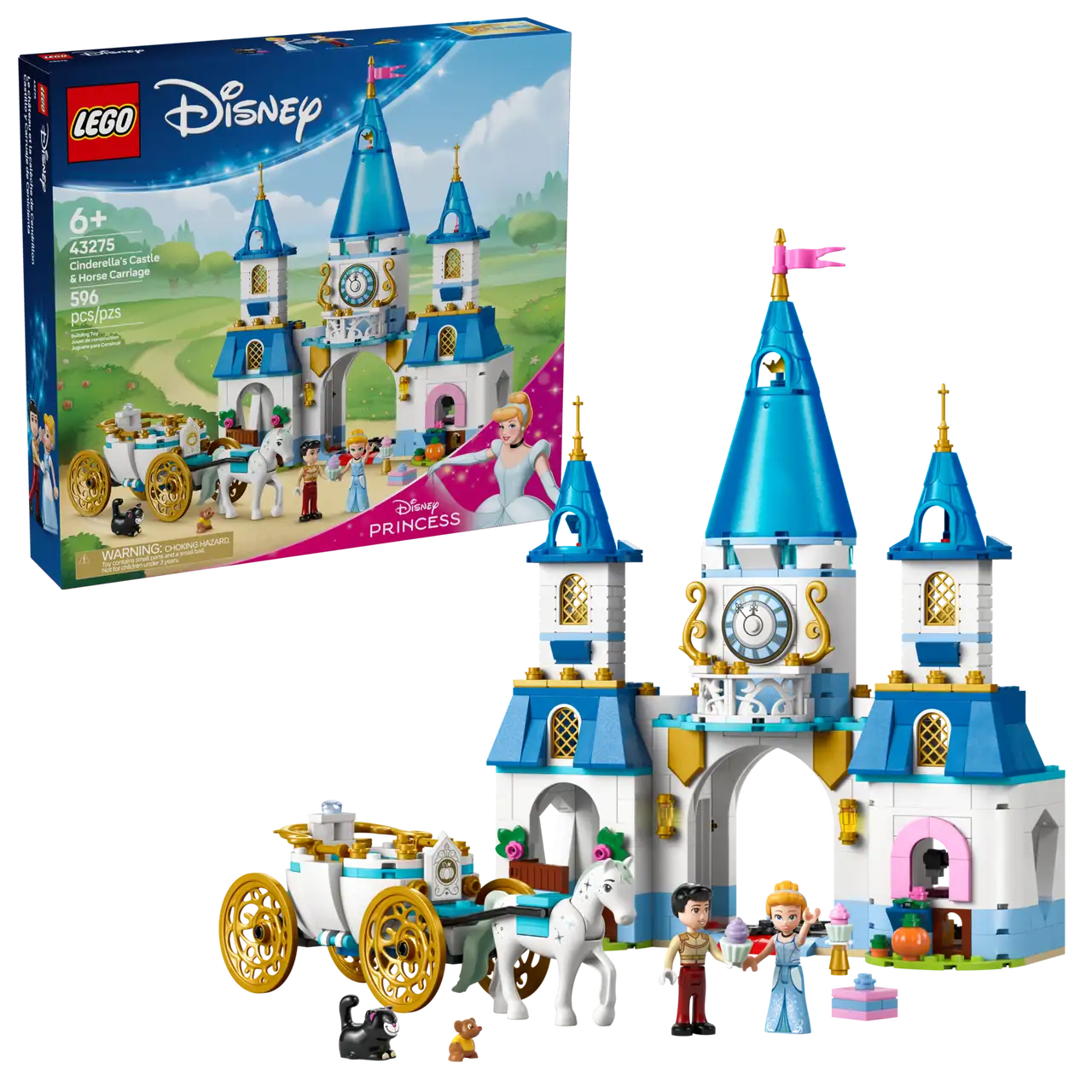 43275 LEGO DISNEY CINDERELLA’S CASTLE & HORSE CARRIAGE
