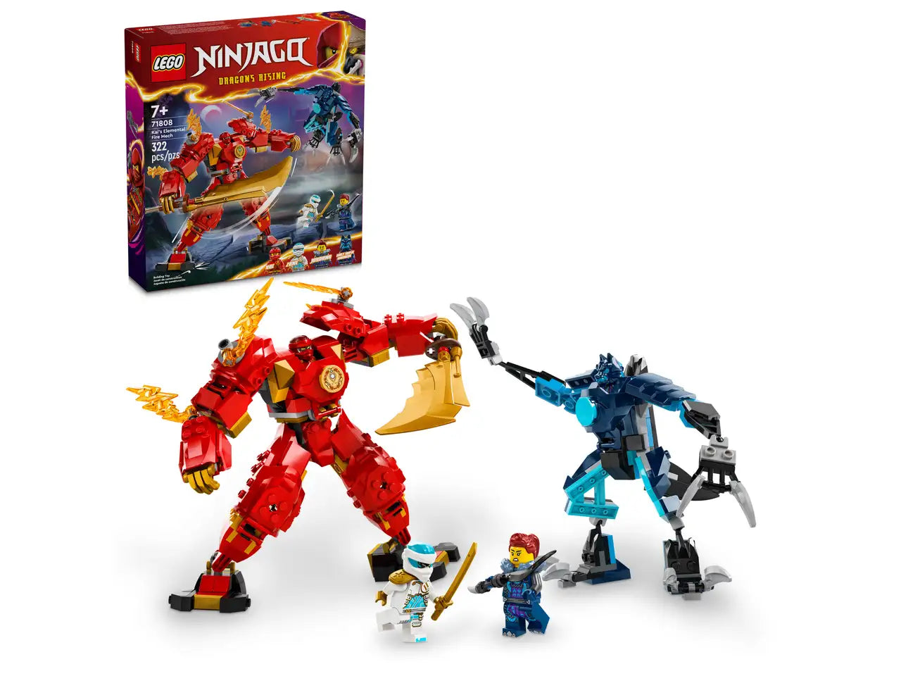 71808 LEGO NINJAGO KAI’S ELEMENTAL FIRE MECH