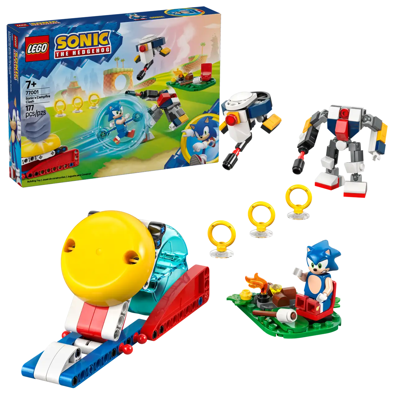 77001 LEGO SONIC'S CAMPFIRE CLASH
