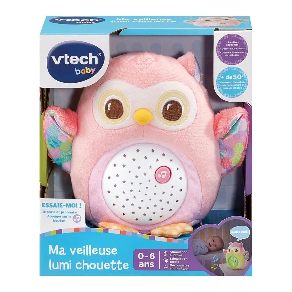 MA VEILLEUSE LUMI CHOUETTE ROSE VTECH