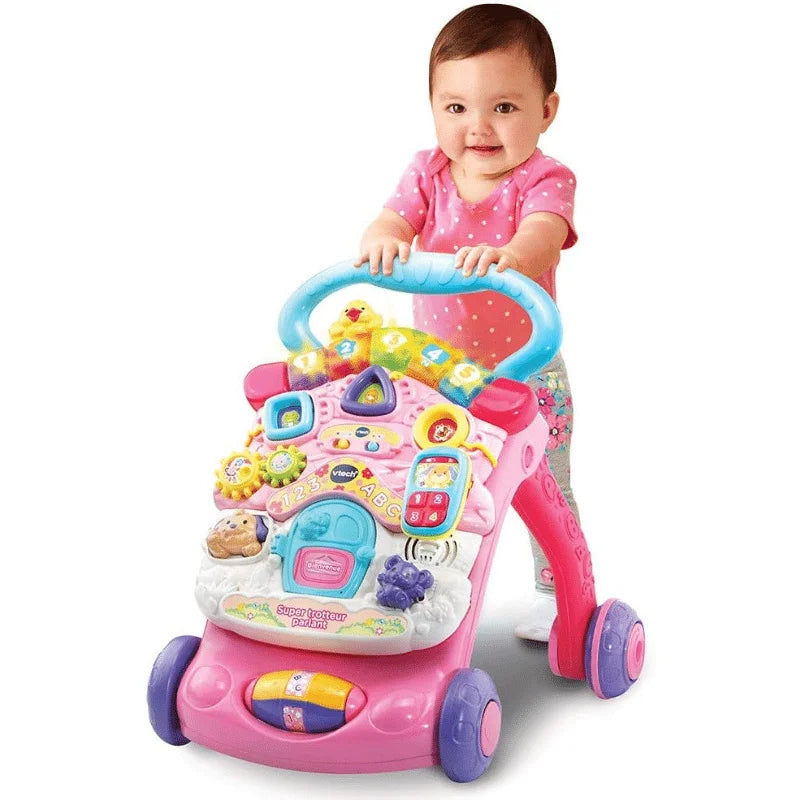 SUPER TROTTEUR ROSE VTECH