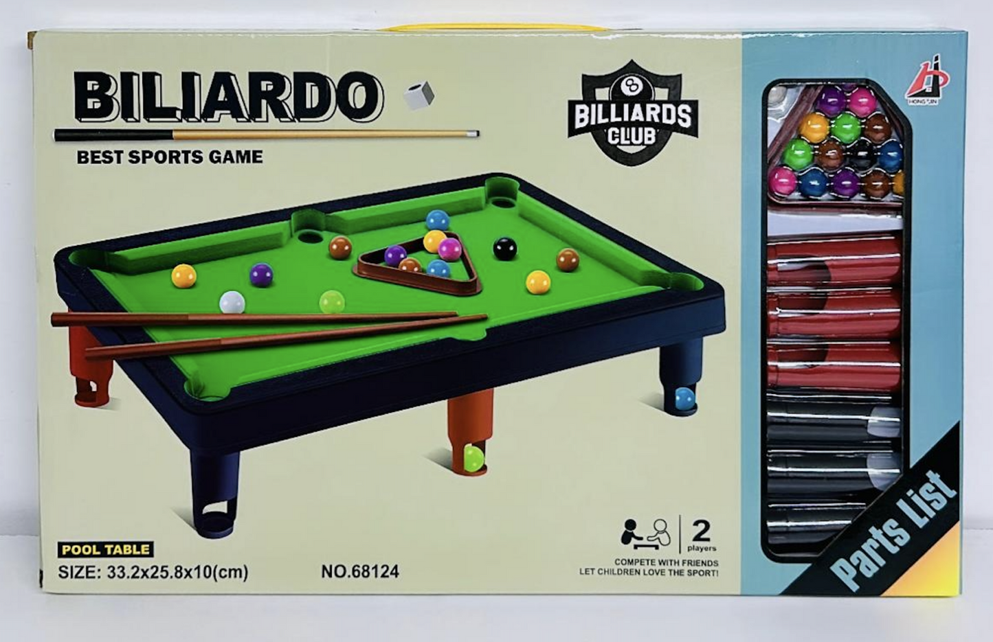 TABLE DE BILLARD 68124