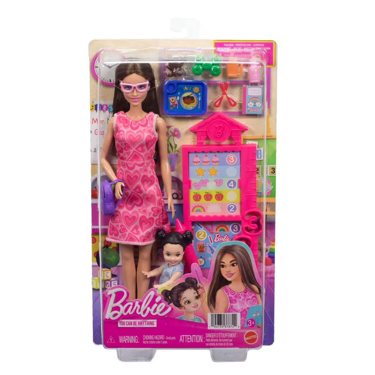 BARBIE COFFRET BARBIE PROFESSEURE