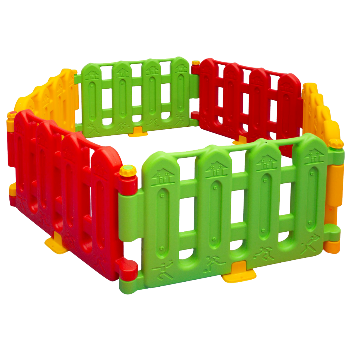 Clôture Parc de Jeu : Fence Set 6 Barri�res - King Kids