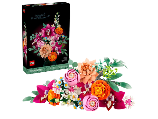 10342 LEGO PRETTY PINK FLOWER BOUQUET