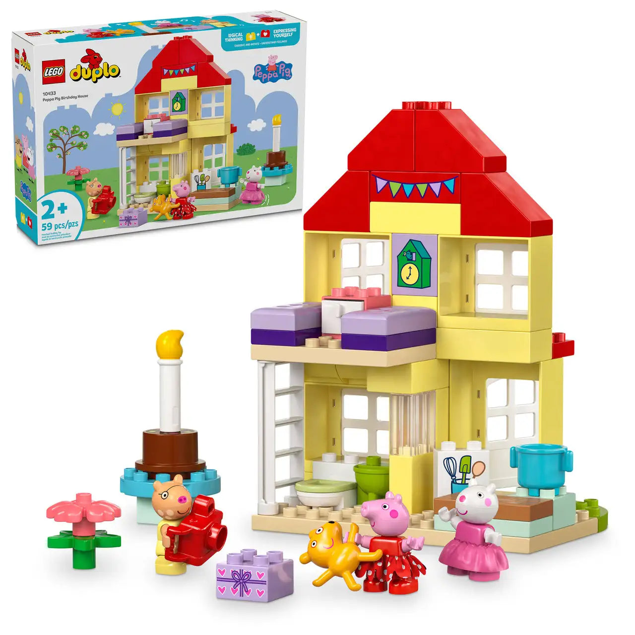 10433 LEGO DUPLO PEPPA PIG BIRTHDAY HOUSE