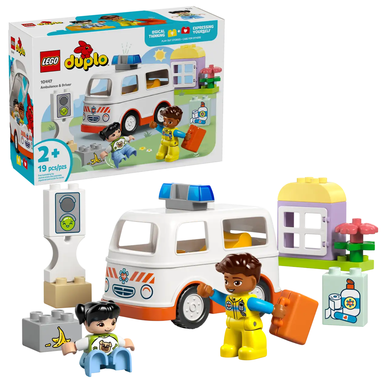 10447 LEGO DUPLO AMBULANCE & DRIVER