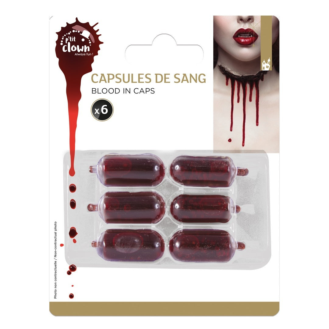 PACK 6 CAPSULES DE SANG