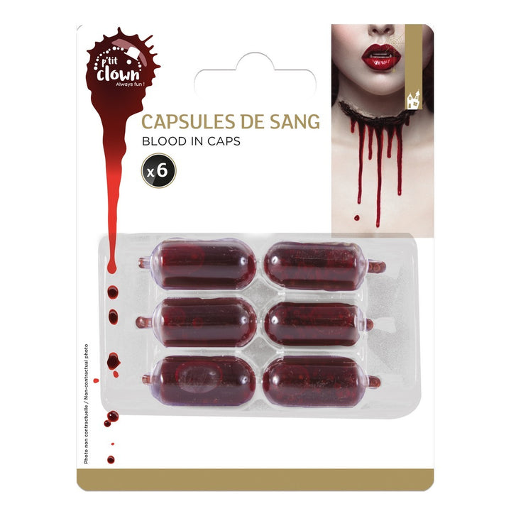PACK 6 CAPSULES DE SANG