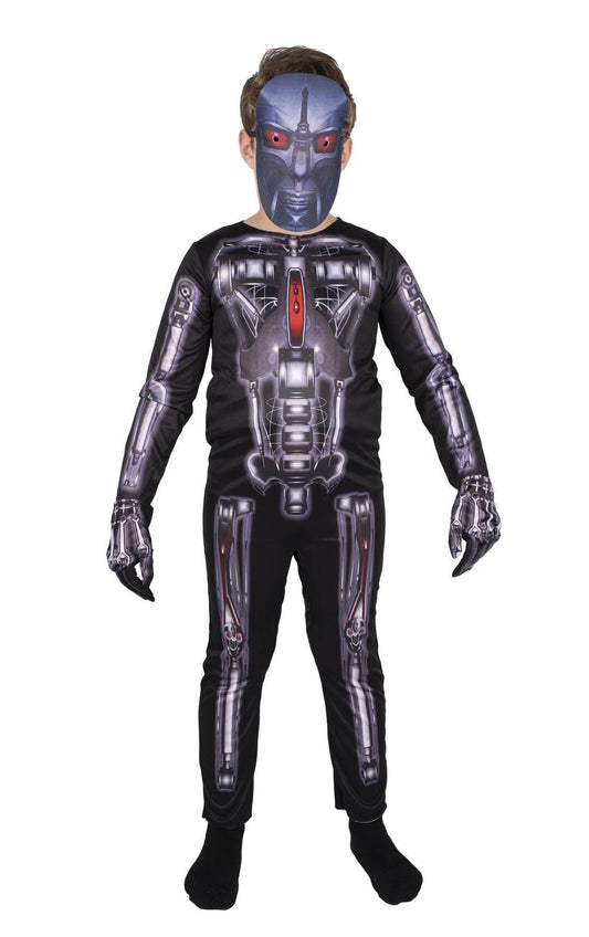 COSTUME ROBOT SQUELETTE 5/6 ANS 110-120 CM