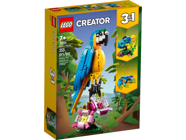 31136 LEGO CREATOR EXOTIC PARROT