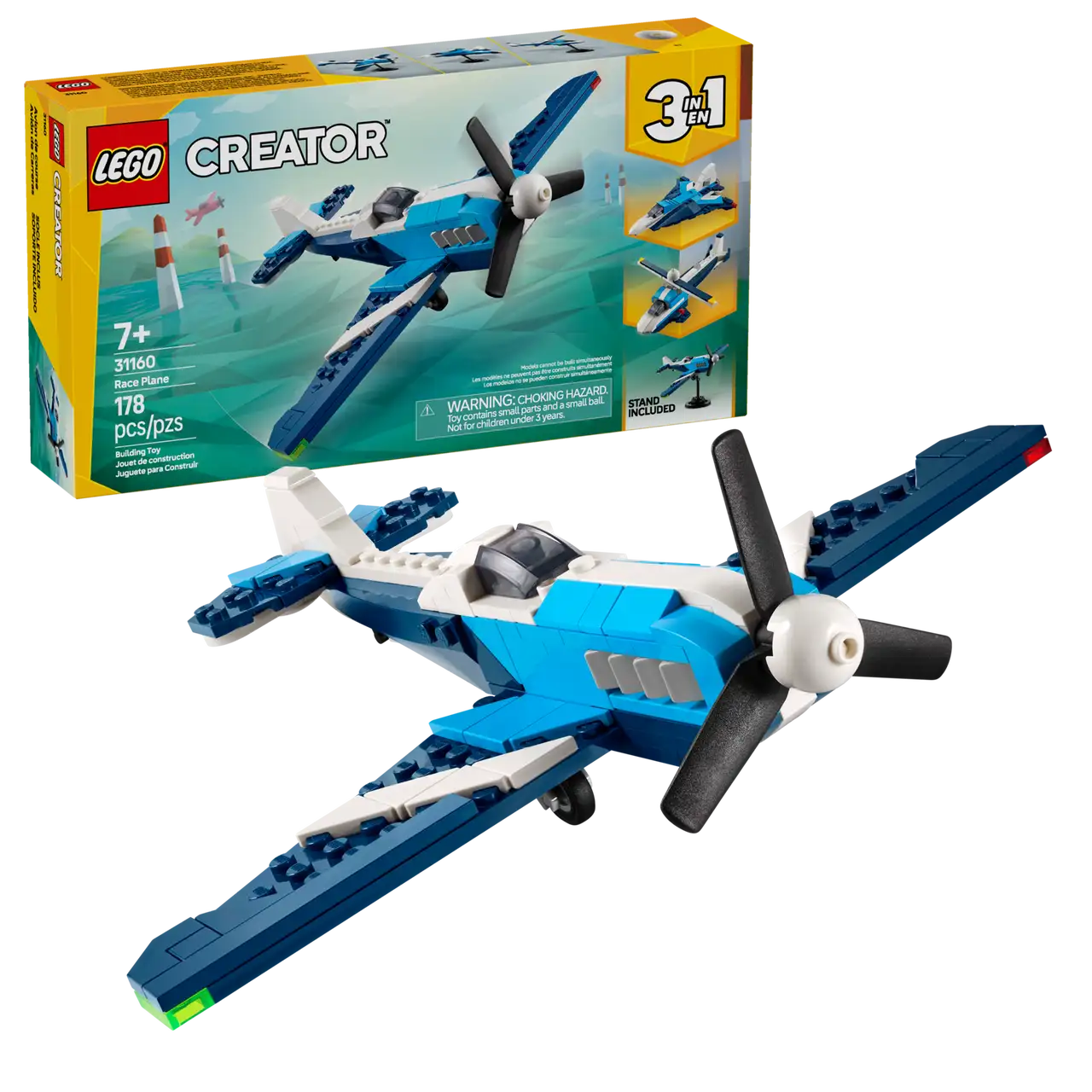31160 LEGO CREATOR 3-IN-1 RACE PLANE