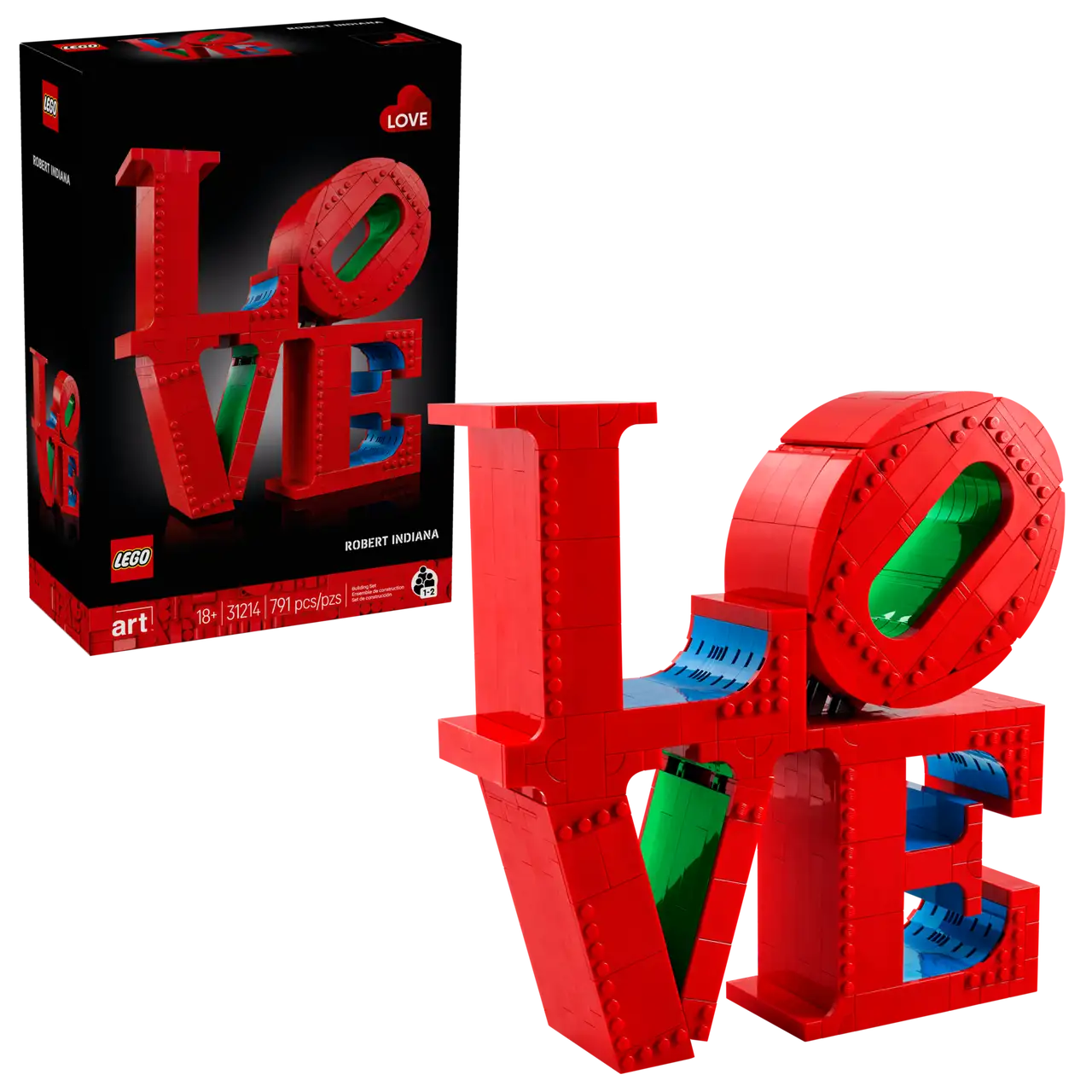 31214 LEGO ART LOVE