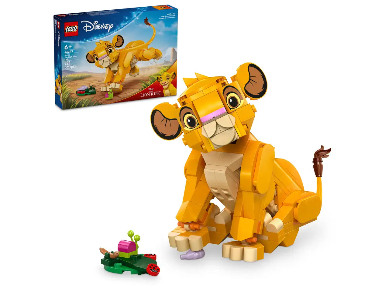 43243 LEGO DISNEY SIMBA THE LION KING CUB