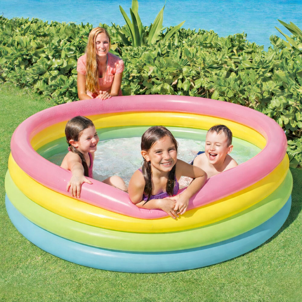 PISCINE ENFANTS 4 BOUDINS (168X46 CM) SUNSET GLOW