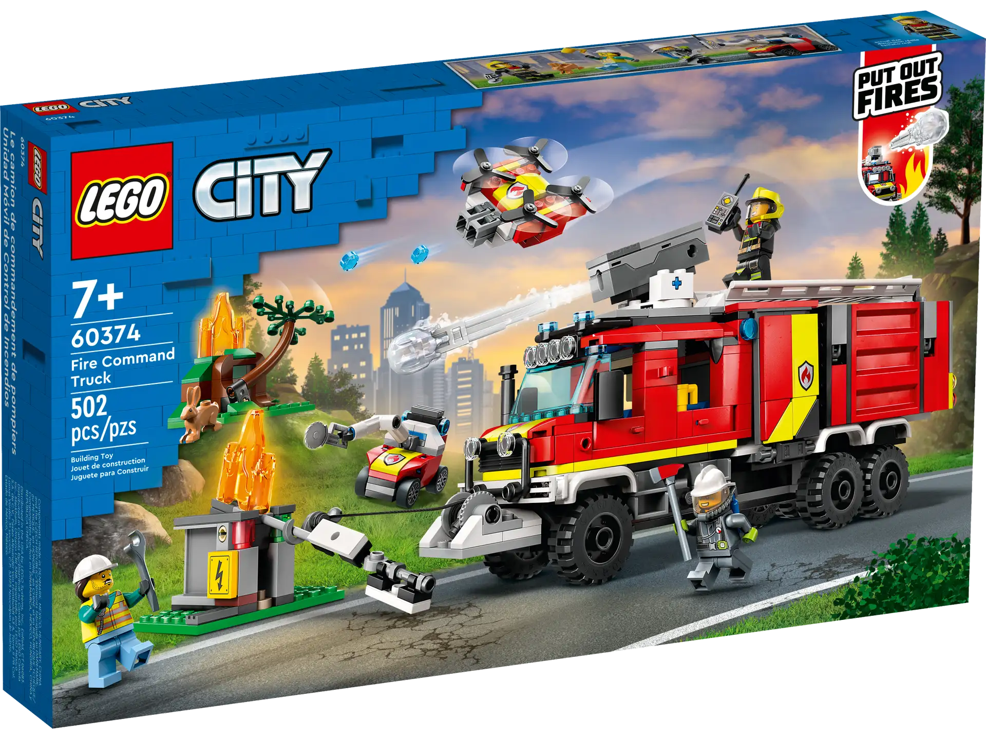 60374 LEGO CITY FIRE COMMAND TRUCK