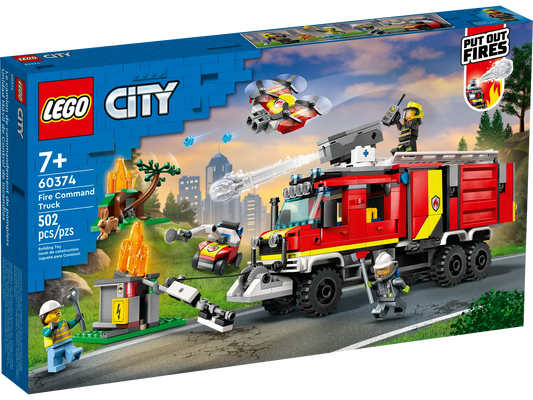 60374 LEGO CITY FIRE COMMAND TRUCK
