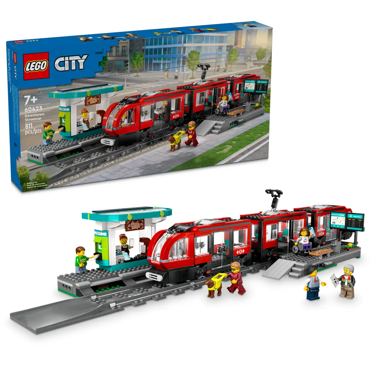 60423 LEGO CITY DOWNTOWN STREETCAR