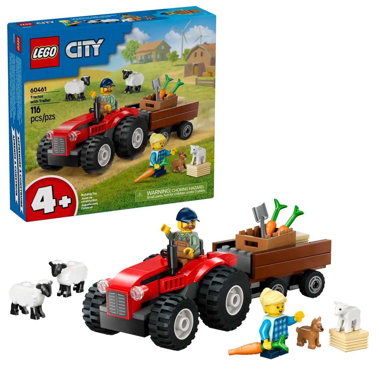 60461 LEGO CITY TRACTOR WITH TRAILER