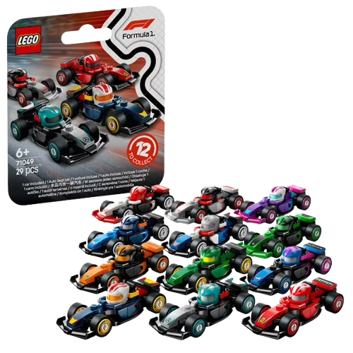 71049 LEGO MINIFIGURES F1 COLLECTIBLE RACE CARS