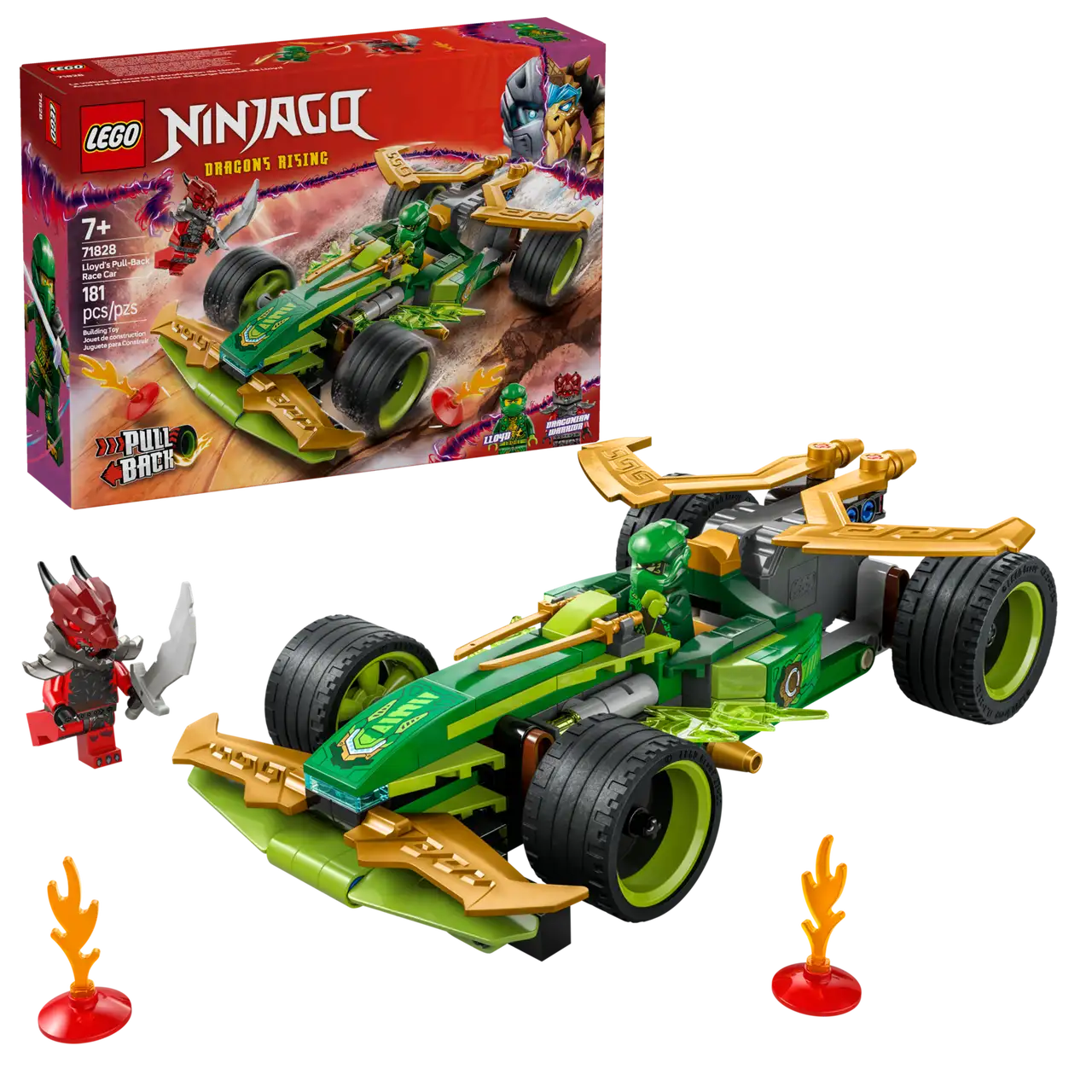 71828 LEGO NINJAGO LLOYD’S PULL-BACK RACE CAR