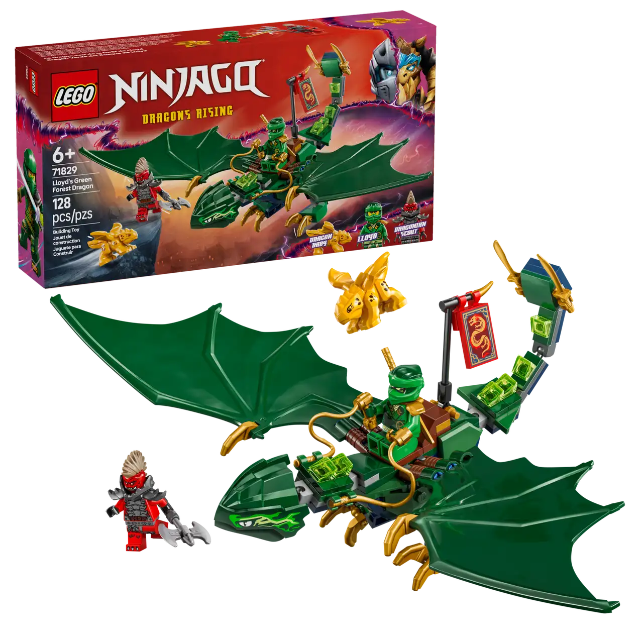 71829 LEGO NINJAGO LLOYD’S GREEN FOREST DRAGON