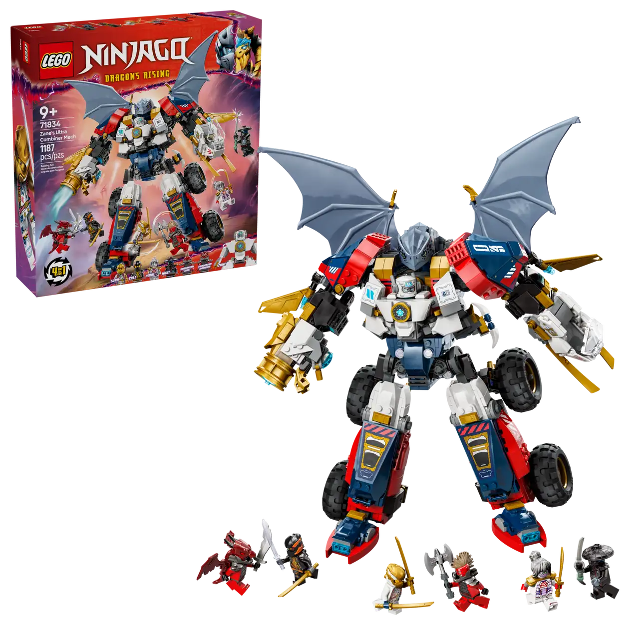 71834 LEGO NINJAGO ZANE’S ULTRA COMBINER MECH
