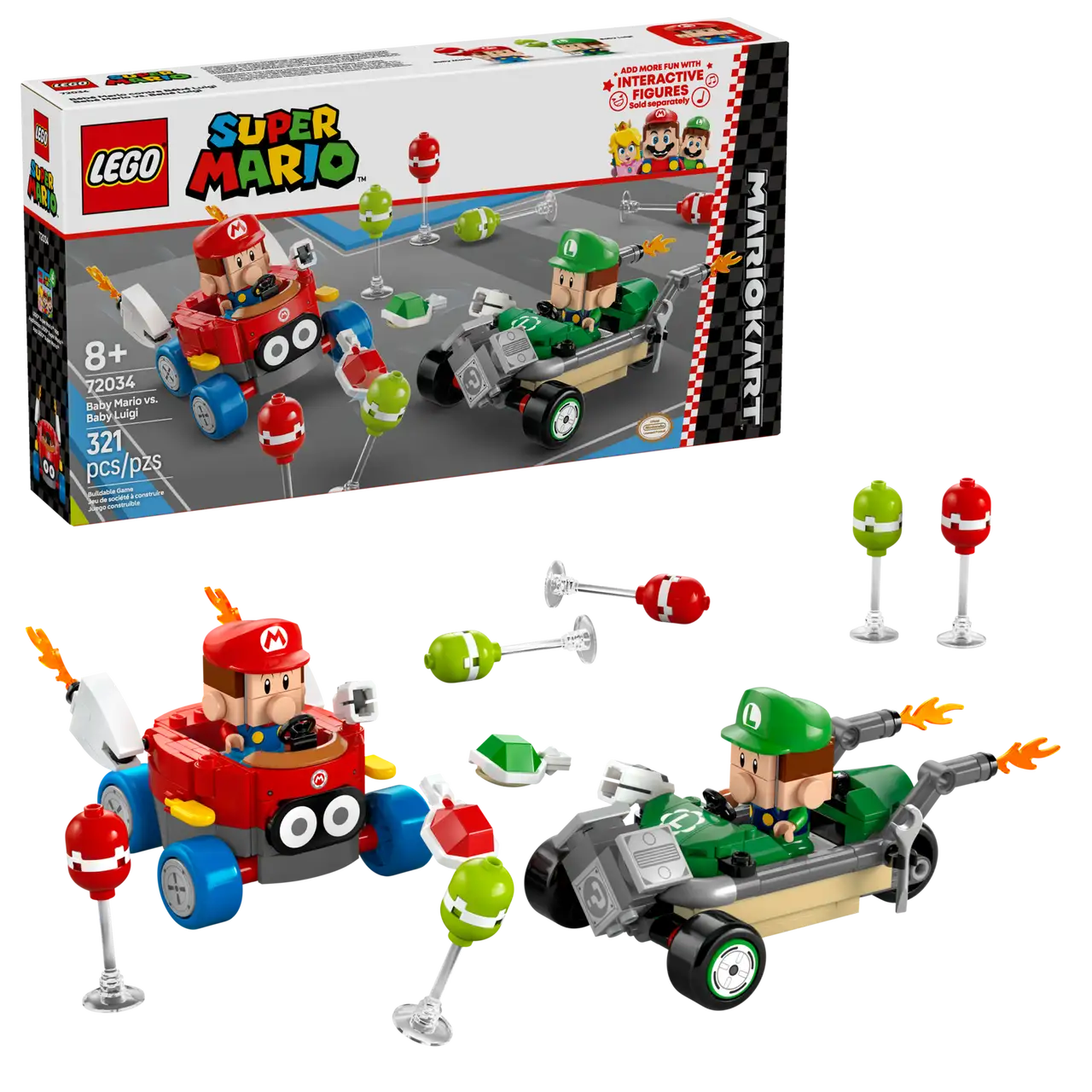 72034 LEGO BABY MARIO VS BABY LUIGI