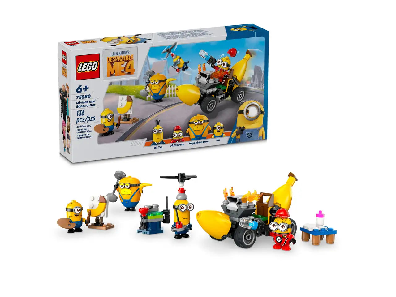 75580 LEGO MINIONS AND BANANA CAR