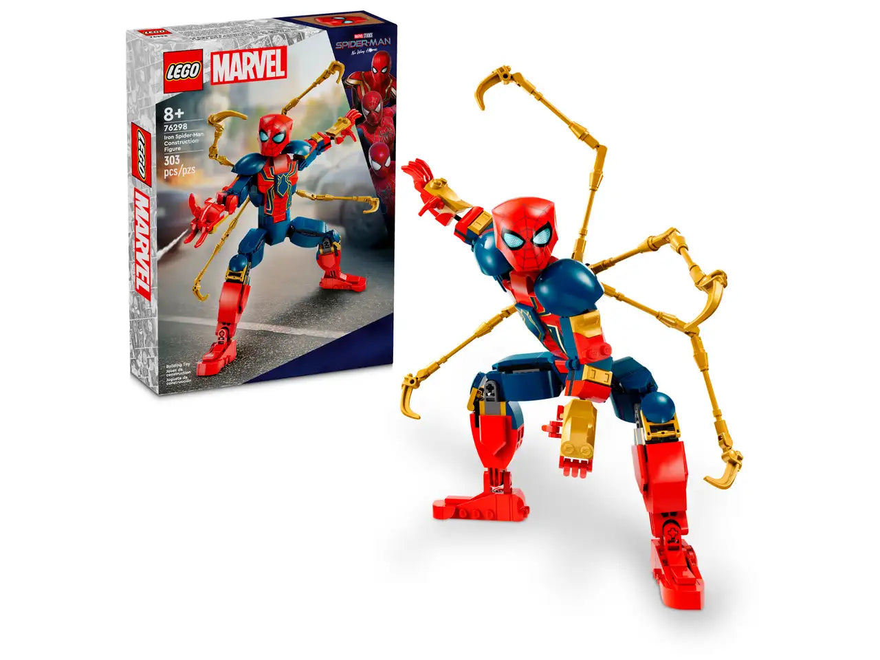 76298 LEGO MARVEL IRON SPIDERMAN CONSTRUCTION FIGURE