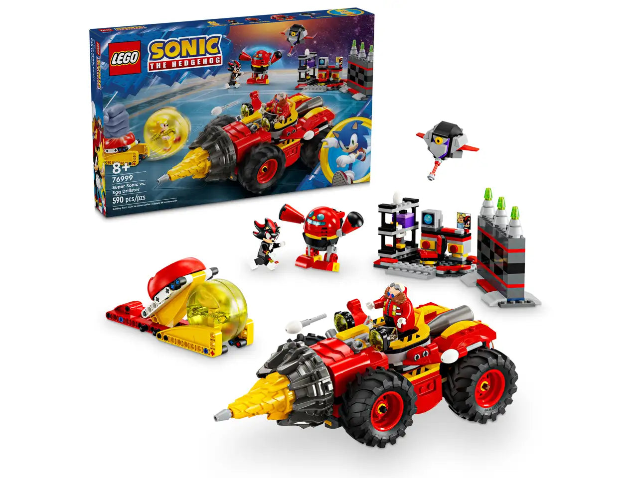 76999 LEGO SUPER SONIC VS EGG DRILLSTER