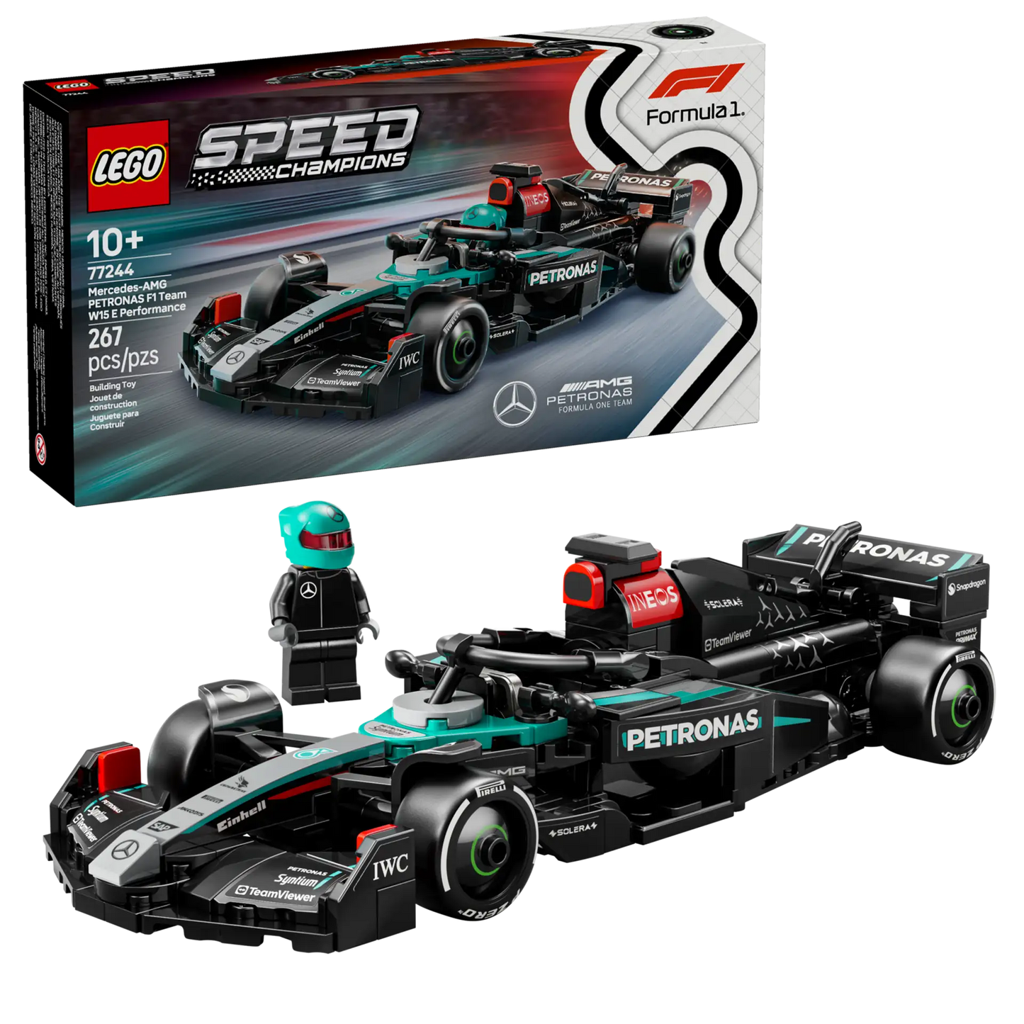 77244 LEGO MERCEDES-AMG PETRONAS F1 W15