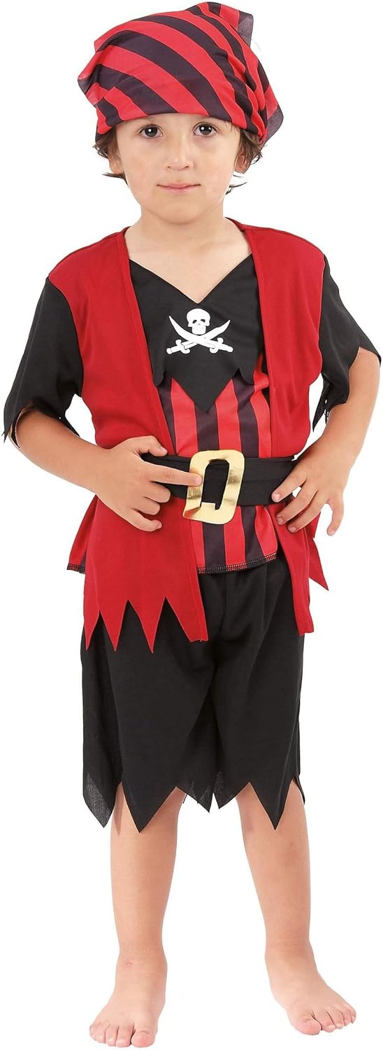 COSTUME PIRATE 3 À 4 ANS 93-104 CM
