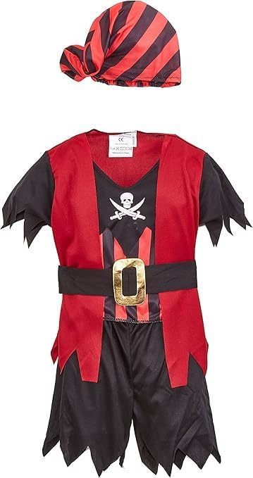 COSTUME PIRATE 3 À 4 ANS 93-104 CM