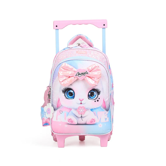 CARTABLE A ROULETTES BUNNY 18"