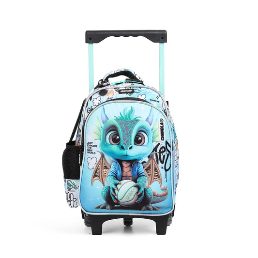 CARTABLE A ROULETTES DRAGON 18"