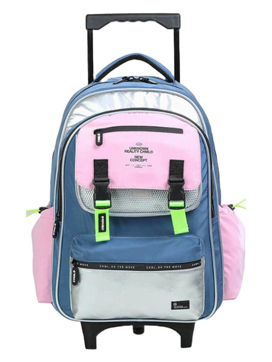 CARTABLE A ROULETTES BLUE 18"