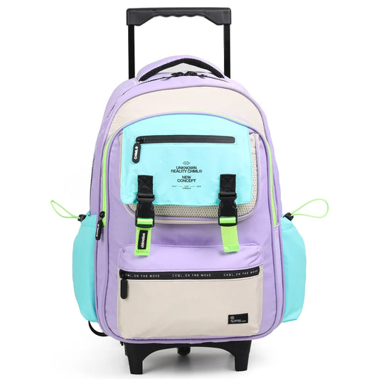 CARTABLE A ROULETTES NUDE 18"