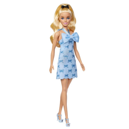 BARBIE POUPÉE FASHIONISTAS ROBE NŒUD PAP