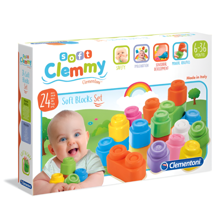 CLEMMY 24 SOFT CUBES