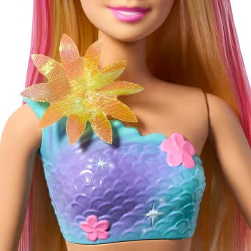 BARBIE SIRÈNE FLEUR MAGIQUE