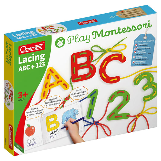JEU DE LAÇAGE LETTRES & CHIFFRES
