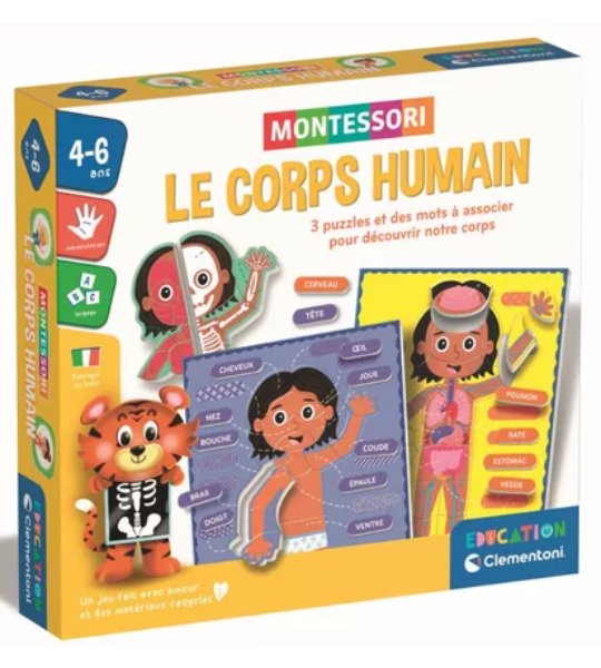LE CORPS HUMAIN-MONTESSORI