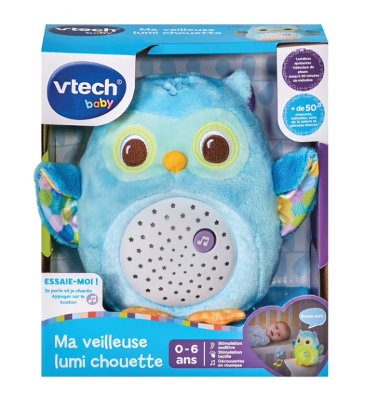 MA VEILLEUSE LUMI CHOUETTE BLEUE VTECH