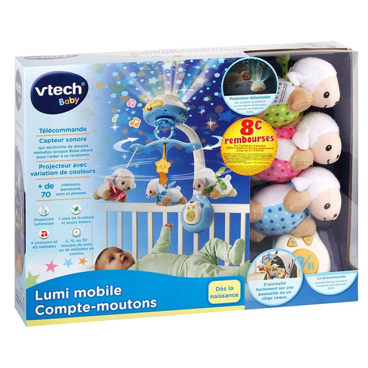 Lumimobile Compte Mouton Bleu - Vtech