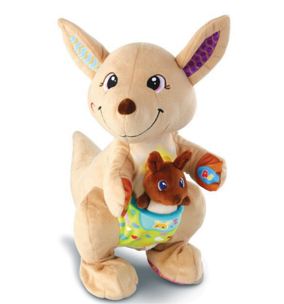 Peluche Interactive Kangourou : Maman Kangou-love et son BŽbŽ - Vtech