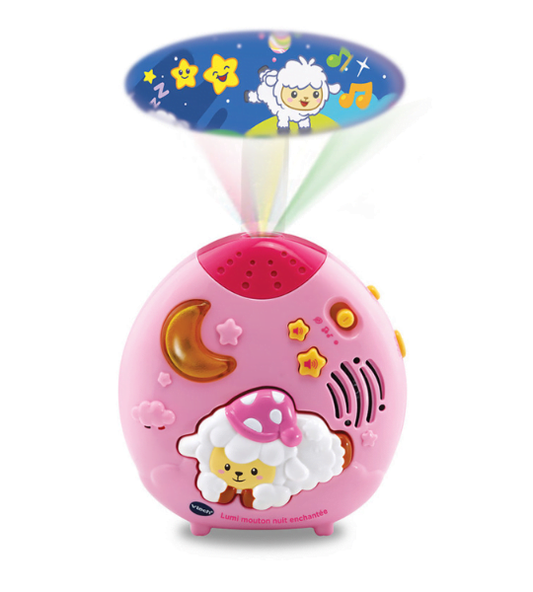 Lumi Mouton Rose Nuit EnchantŽe : Veilleuse Musicale - Vtech